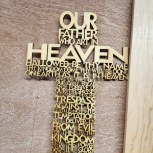 The Lord's Prayer Cross