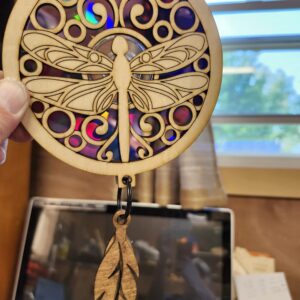 DragonFly Suncatcher Double Sided