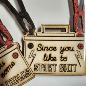 Starting Sh!t Christmas Ornament