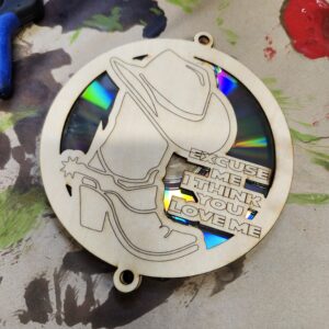 Excuse Me Suncatcher