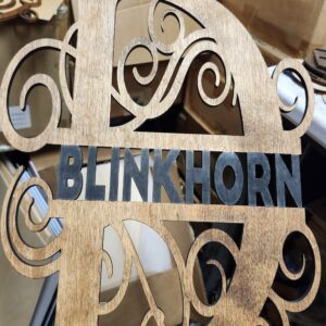 Intial Monogram Name Sign