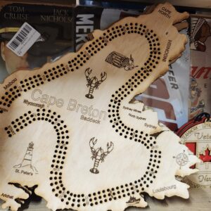 Cape Breton Cribbage Board